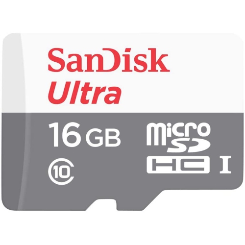 SanDisk 16GB Ultra Micro SDHC Memory Card - (SDSQUNS-016G-GN3MN)