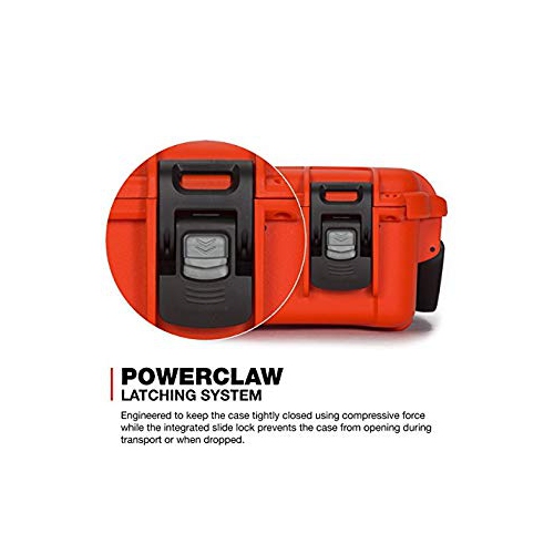 Nanuk 904 Waterproof Hard Case with Foam Insert - Orange