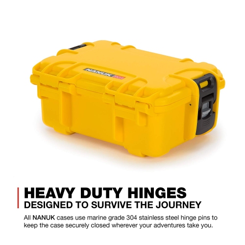 Nanuk 903 Waterproof Hard Case Empty - Yellow