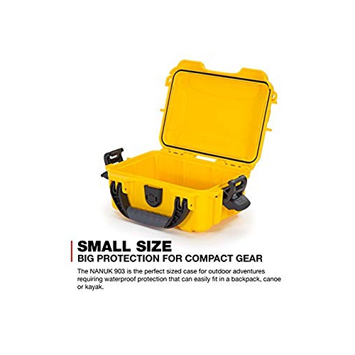 Nanuk 903 Waterproof Hard Case Empty - Yellow