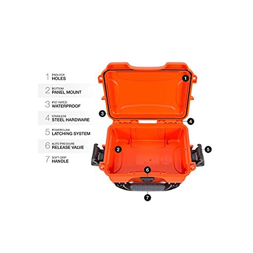 Nanuk 903 Waterproof Hard Case Empty - Orange