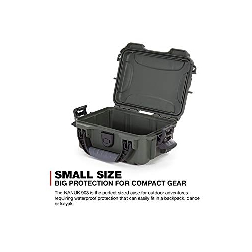 Nanuk 903 Waterproof Hard Case Empty - Olive