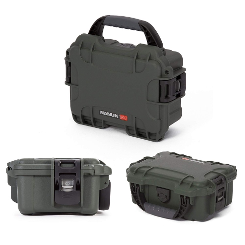Nanuk 903 Waterproof Hard Case Empty - Olive