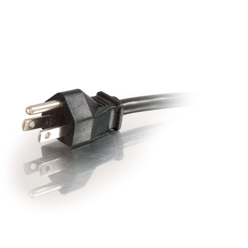 C2G 29803 16 AWG 1-to-4 Power Cord Splitter TAA Compliant Black (18 Inch)