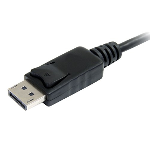 6in DisplayPort to Mini DisplayPort Video Cable Adapter - M/F - DP Male to Mini DP Female - Black