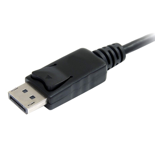 6in DisplayPort to Mini DisplayPort Video Cable Adapter - M/F - DP Male to Mini DP Female - Black