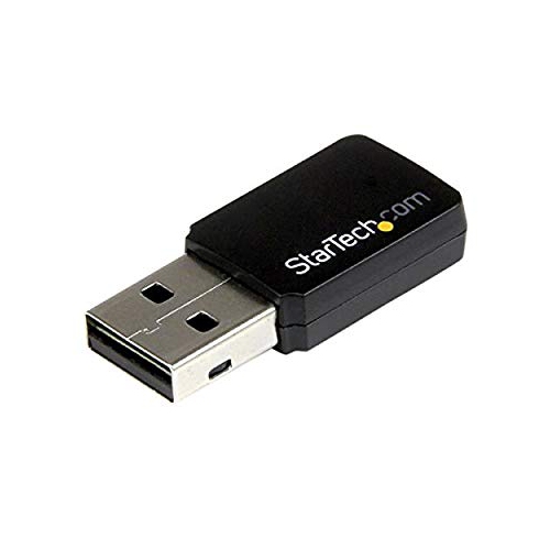 StarTech USB 2.0 AC600 Mini Dual Band 2.4GHz 5GHz USB Wireless-AC Network Adapter