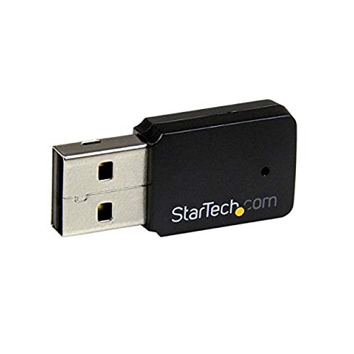 StarTech USB 2.0 AC600 Mini Dual Band 2.4GHz 5GHz USB Wireless-AC Network Adapter