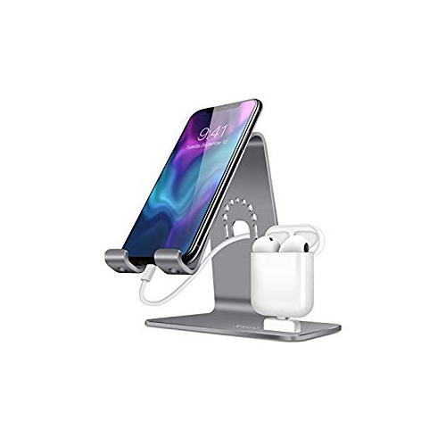 Bestand 2 In 1 Airpods Charger Dock Cell Phone Desk Stand Bestand 2 In 1 Airpods Charger Dock Cell Phone Desk Stand Holder For Iphone X 8 Plus 7 Samsung Galax Only
