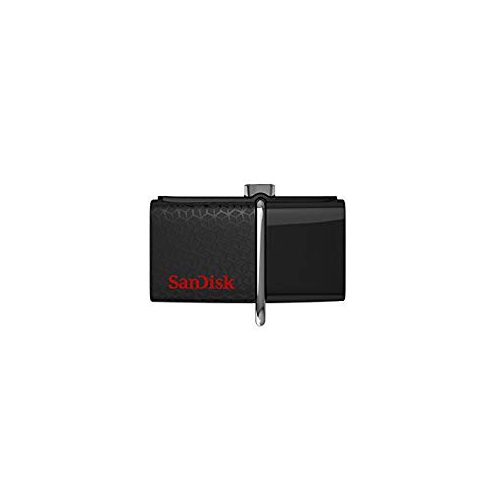 SANDISK  Ultra Dual USB Drive 3.0 128GB (Sddd2-128G-Gam46) In Black