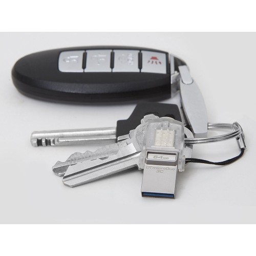 Kingston Digital 64GB Data Traveler Micro Duo USB 3C Flash Drive