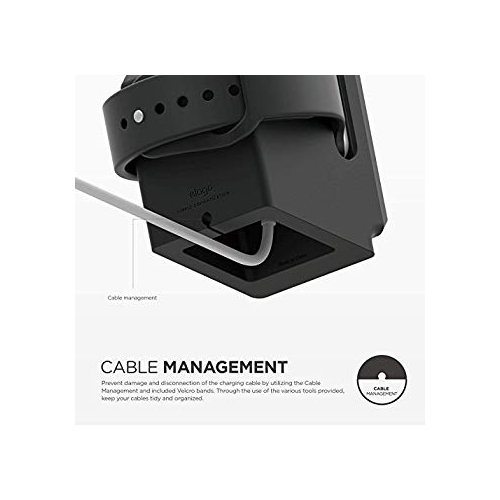 elago W3 Stand for Apple Watch Series 4 Series 3 Series 2 Series 1 42mm 40mm 38mm [Nightstand Mode][Origina
