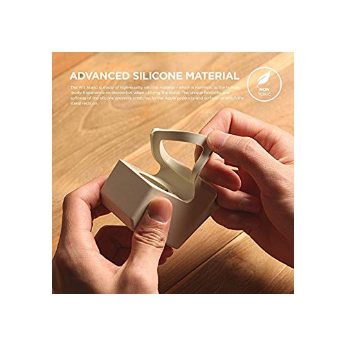 elago W3 Stand for Apple Watch Series 4 Series 3 Series 2 Series 1 42mm 40mm 38mm [Nightstand Mode][Origina