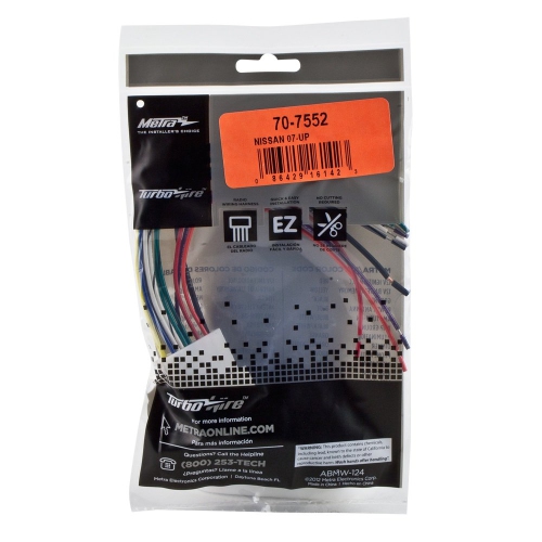 Faisceau de câbles de radio 70-7552 de Metra pour Nissan 07-ULT