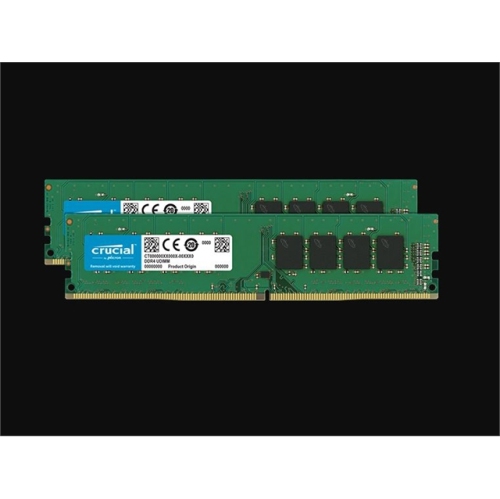 Crucial Memory CT2K4G4DFS824A 8GB Kit DDR4 2400 CL17 SR x8 Unbuffered DIMM 288pin Retail
