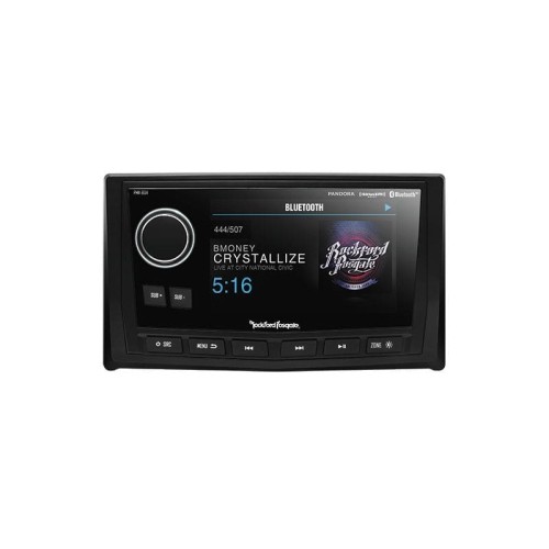 Rockford – tête d’affichage à matrice active Fosgate PMX-8DH Punch Marine pleine fonction, avec fil, 5 po