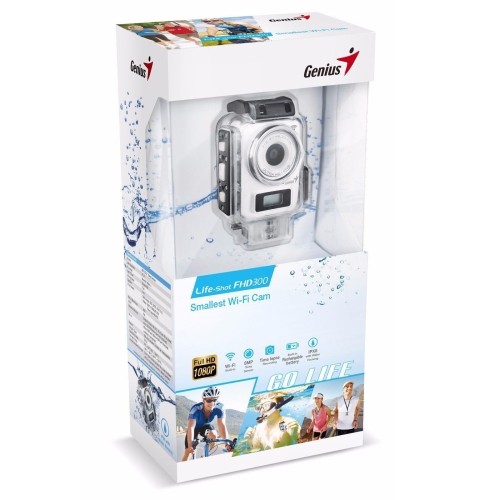 Genius FHD300 HD Camcorder - Silver