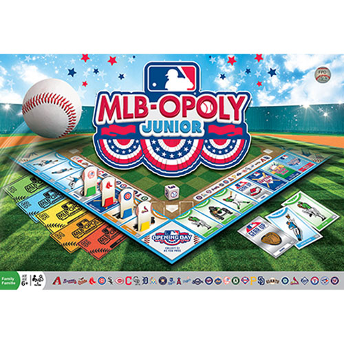 Image 1 de 2.. Jeu de société MLB-Opoly Junior - Anglais