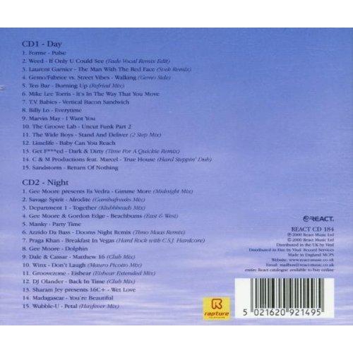 Bora Bora Ibiza: Day and Night [Audio CD] Various Artists; Laurent Garnier; Mike Lee Torris; Savage Spirit; G