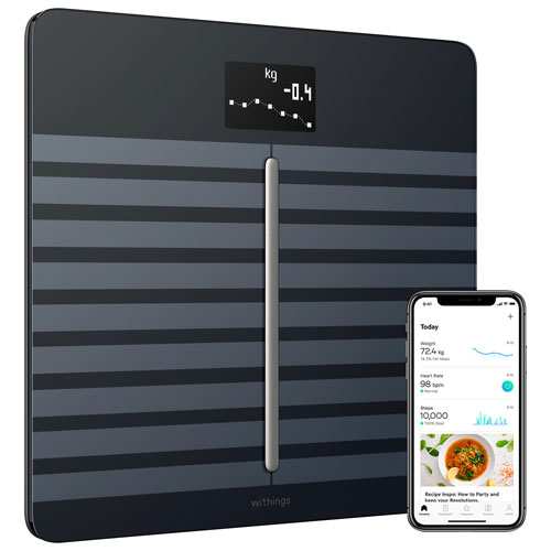 Withings Body Cardio Wi-Fi/Bluetooth Smart Scale - Black