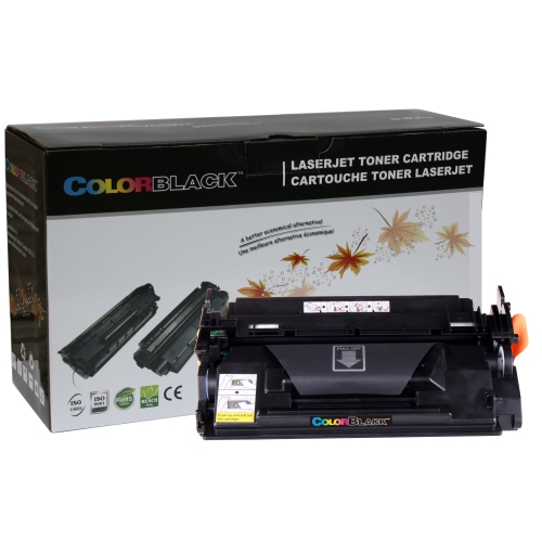 COLORBLACK  Color® Premium Compatible HP Cf226X 26X Cf226A Toner Cartridge for HP Laserjet Pro M402 Series, Pro Mfp426 Series