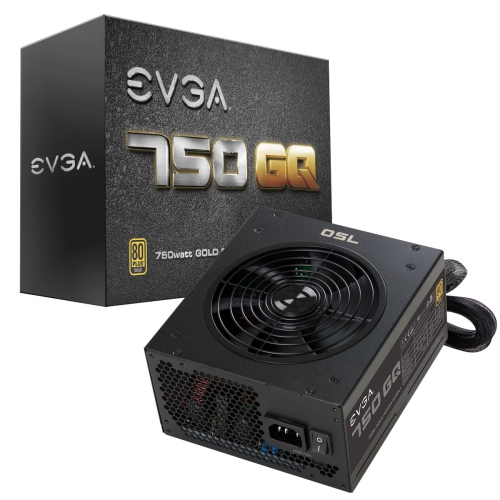 EVGA – BLOC D’ALIMENTATION 750 GQ ATX12V/EPS12V 120 V C.A., TENSION D’ENTRÉE 230 V C.A. 3.30 V, 5 V, 12 V, 5 V, TENSION DE SORTIE DE -12 V 1 F