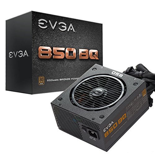 EVGA 850 BQ, 80+ BRONZE 850W, SEMI MODULAR, 5 YEAR WARRANTY, INCLUDES FREE POWER ON SELF TESTER, POWER SUPPLY 110-BQ-085