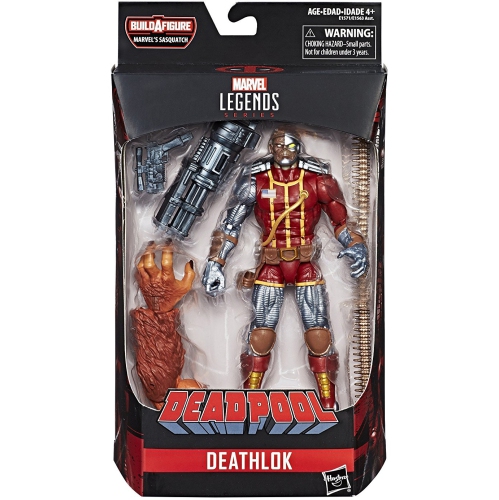 MARVEL  Legends Deadpool 6 Inch Action Figure Baf Sasquatch - Deathlok