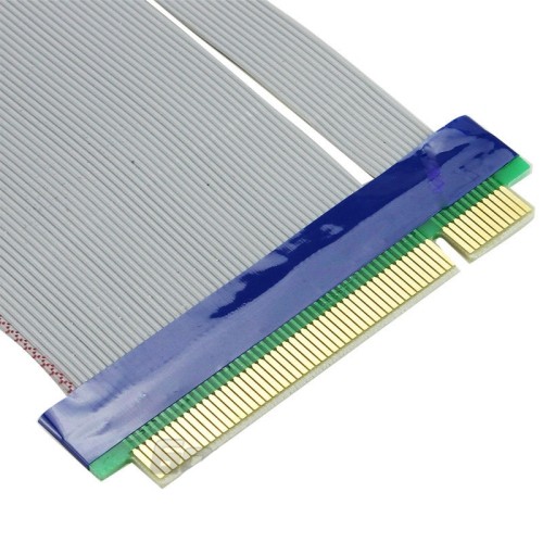 axGear PCI Riser Card Extender Flexible Extension Cable Ribbon