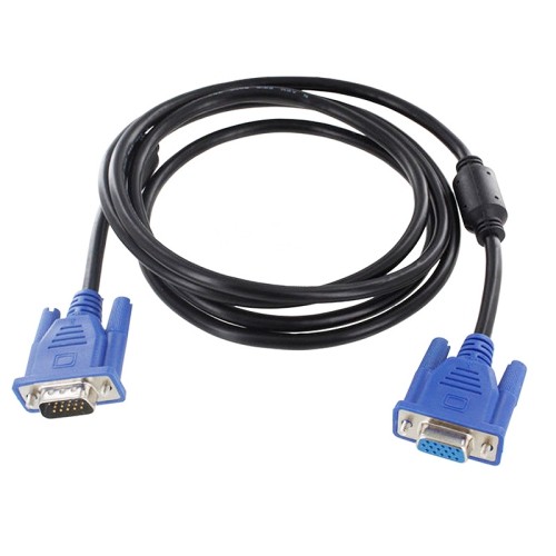 axGear VGA Male to Female Extension Cable Video LED Monitor Wire M-F 10Ft 3M 10 Ft