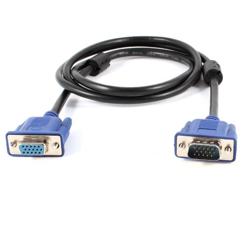 axGear High Quality 6 ft feet VGA Extension Cable LCD TV Male to Female 15-pin Cord