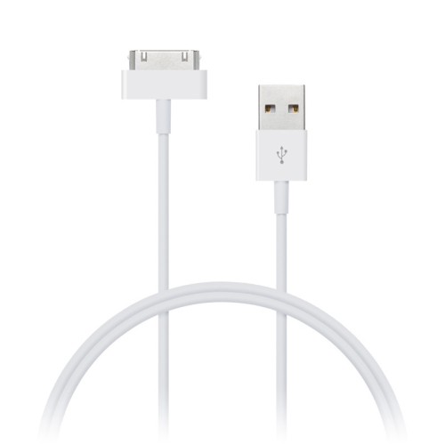 axGear High Quality 10ft 30-pin USB Sync Power Charger White Cable Connector iPhone