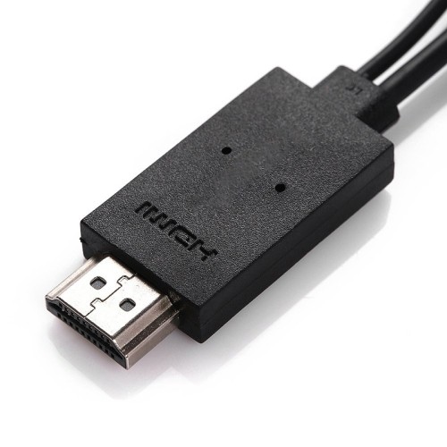 Câble adaptateur Micro USB MHL à HDMI d’axGear pour tablette Galaxy Note de Samsung