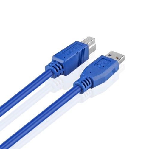 axGear USB 3.0 AB Cable 5G High Speed Data Transfer Male to Male Wire 10Ft 3M