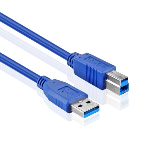 axGear USB 3.0 AB Cable 5G High Speed Data Transfer Male to Male Wire 10Ft 3M
