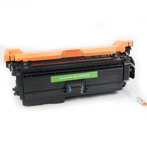 Gotoners™ Generic Packaged HP New Compatible CF031A Standard Yield Cyan Toner Cartridge For HP Colour Laserjet CM4540
