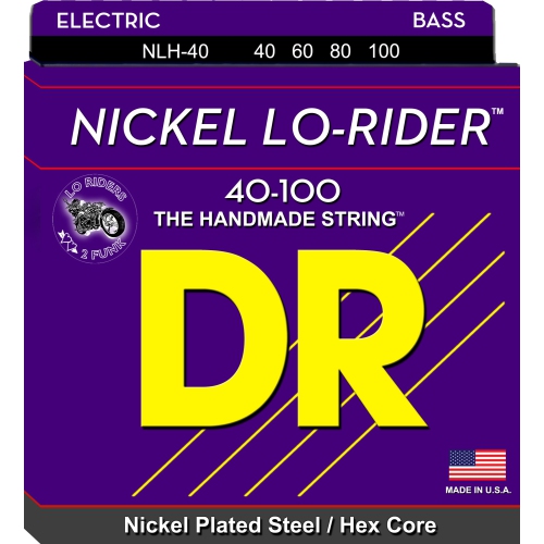 Cordes Basses Nickel Lo-rider, Légères