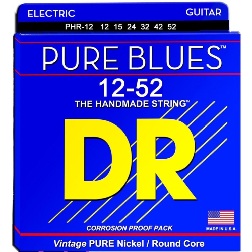 Cordes de guitare électrique Pure Blues, très robuste