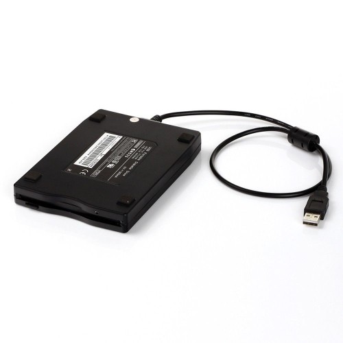 Lecteur de disquette externe de 3.5 Mo et 1.44 po FDD portatif USB Floppy Drive d’axGear