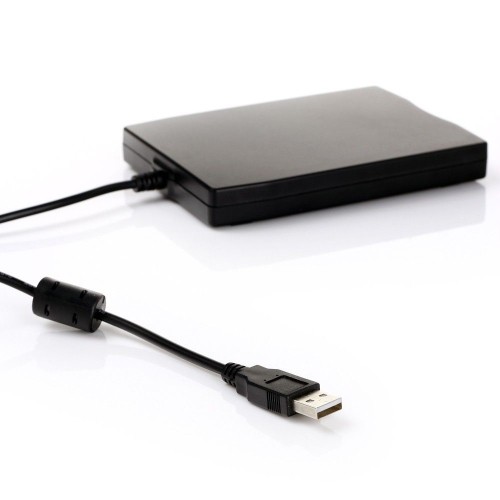 Lecteur de disquette externe de 3.5 Mo et 1.44 po FDD portatif USB Floppy Drive d’axGear