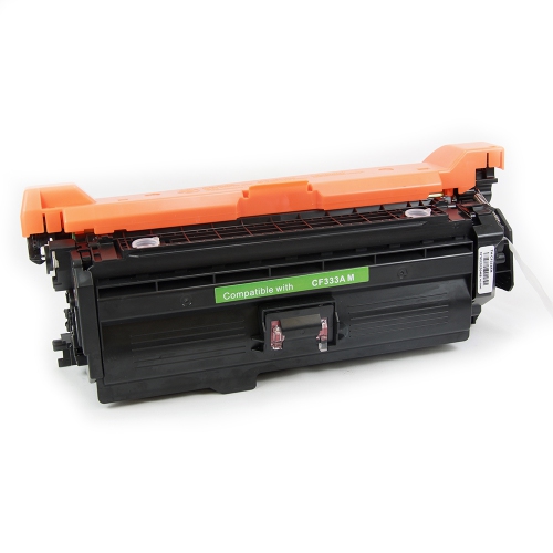 GOTONERS  Generic Packaged HP New Compatible Cf333A (654A) Standard Yield Toner Cartridge for HP Color Laserjet Enterprise M651N/m651Dn In Magenta