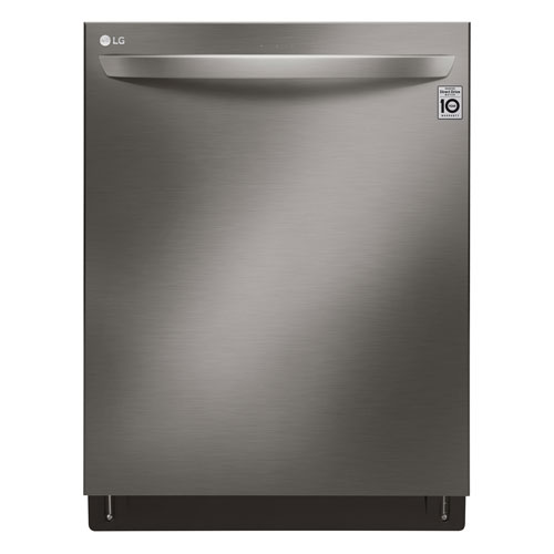 LG 24" 42dB Built-In Dishwasher with Third Rack - Black Stainless Steel