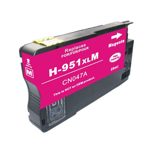 GOTONERS ™ Generic Packaged HP New Compatible 951Xl M (Cn047An) High Yield Magenta Inkjet Cartridge for HP Officejet Pro 8100/8600