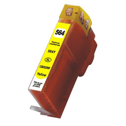 GOTONERS  Generic Packaged HP New Compatible 564Xl Y (Cb325W) High Yield Inkjet Cartridge for Photosmart B8550, C5324/5390/6324, D5460 In Yellow