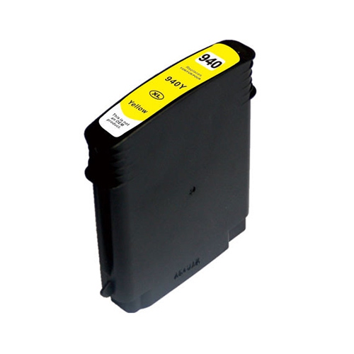 GOTONERS  Generic Packaged HP New Compatible 940Xl Y (C4909An) High Yield Inkjet Cartridge for HP Officejet Pro 8000/8500/8500A In Yellow