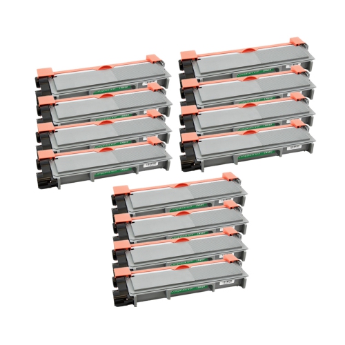 GOTONERS  Generic Packaged 12Pk Brother New Compatible Tn-660 (Tn660) High Yield Toner Cartridge For