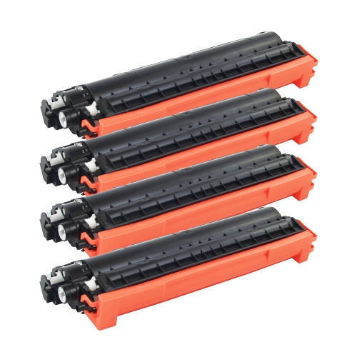 GOTONERS  Generic Packaged 4Pk Brother New Compatible Tn-210 Cmyk Standard Yield Color Toner Set for Hl-3040/3045/3070, Mfc-9010/9120/9125/9320/9325