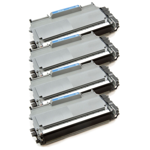 GOTONERS  Generic Packaged 4Pk Brother New Compatible Tn-450 (Tn450) Bk High Yield Toner Cartridge for Hl-2130/2240/2270, Mfc-7360/7460/7860