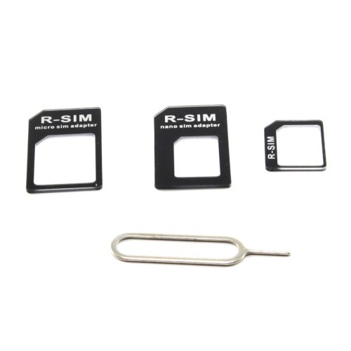 axGear Nano Micro Mini Standard SIM Card Adapter Converter Kit Tray Tool