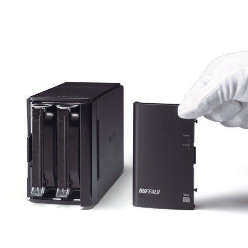 Buffalo 8TB DriveStation Duo 2-Drive Array - HD-WH8TU3R1